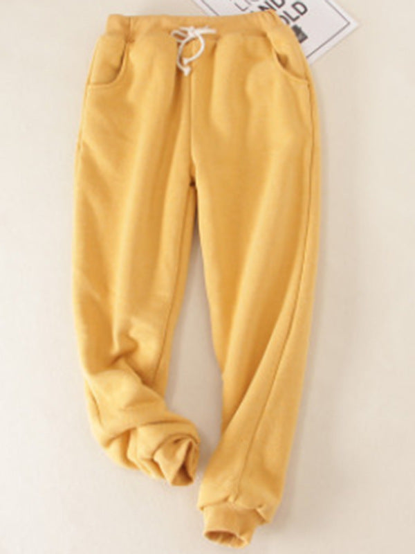 Chic Boutique - Fleece Padded Warm Pants