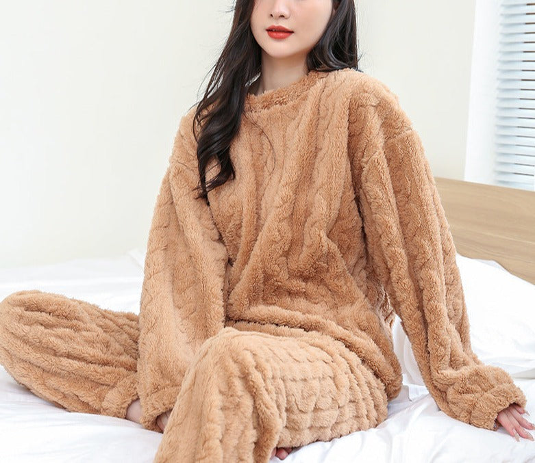 Chic Boutique™ - KNIT FLEECE LOUNGE WIDE (2-Piece)