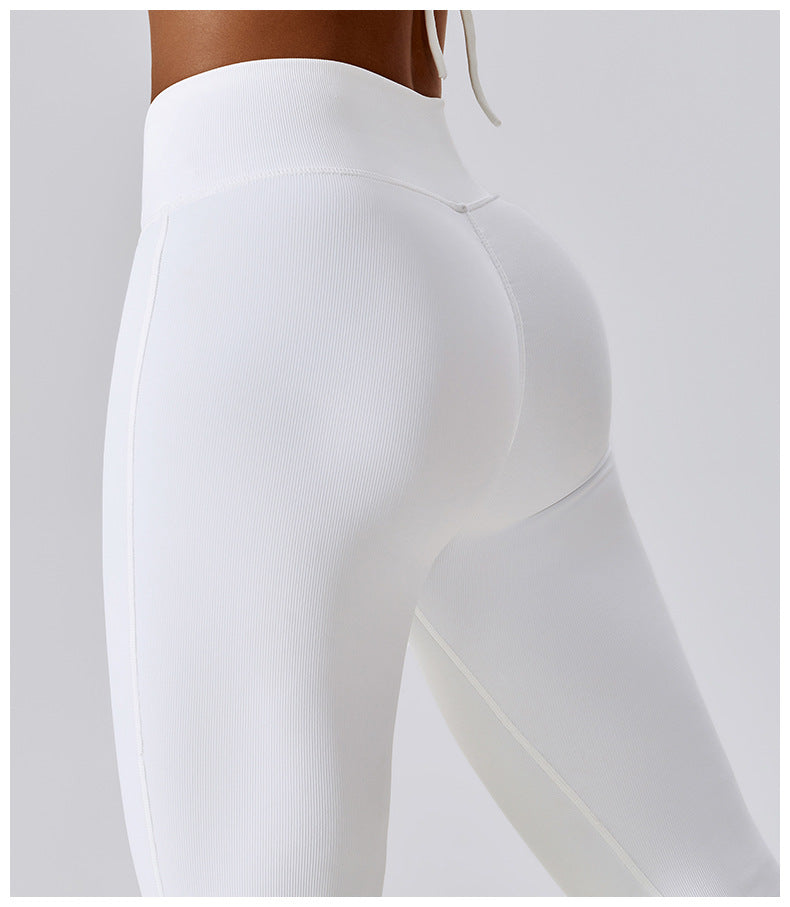 Chic Boutique - V-Shape Flare Leggings