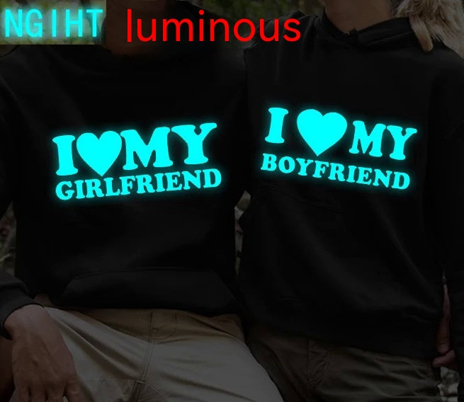 Chic Boutique - I Love My Boyfriend & Girlfriend Hoodie