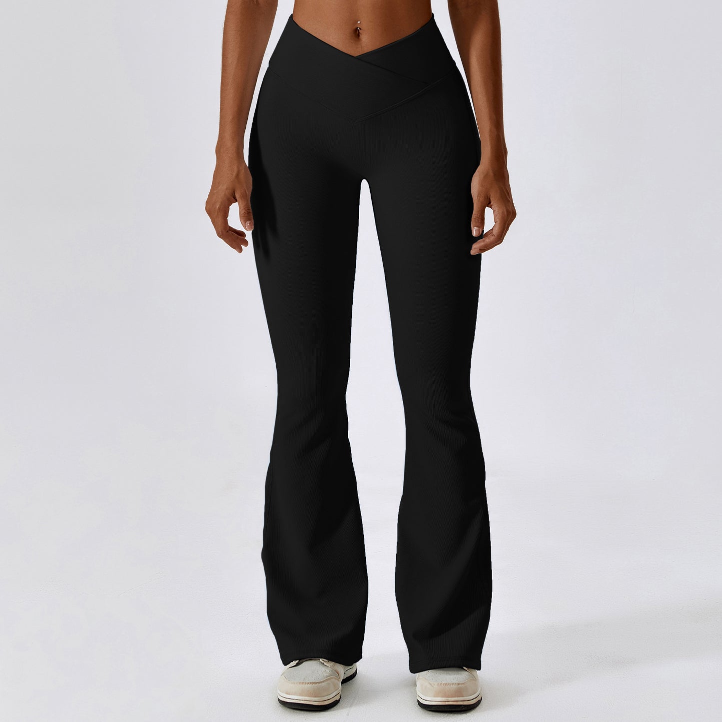 Chic Boutique - V-Shape Flare Leggings