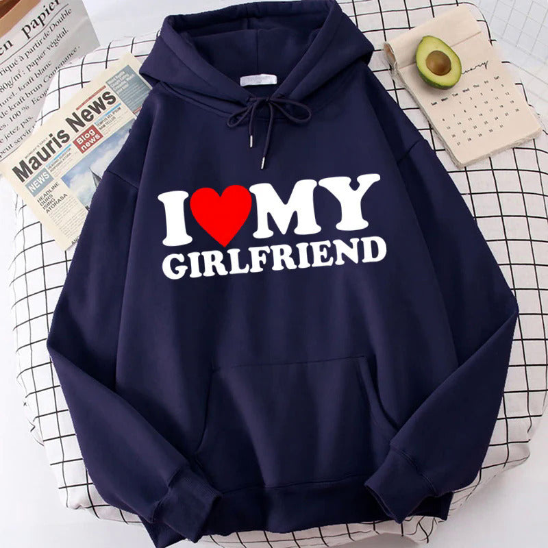 Chic Boutique - I Love My Boyfriend & Girlfriend Hoodie