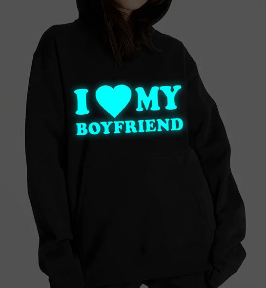 Chic Boutique - I Love My Boyfriend & Girlfriend Hoodie