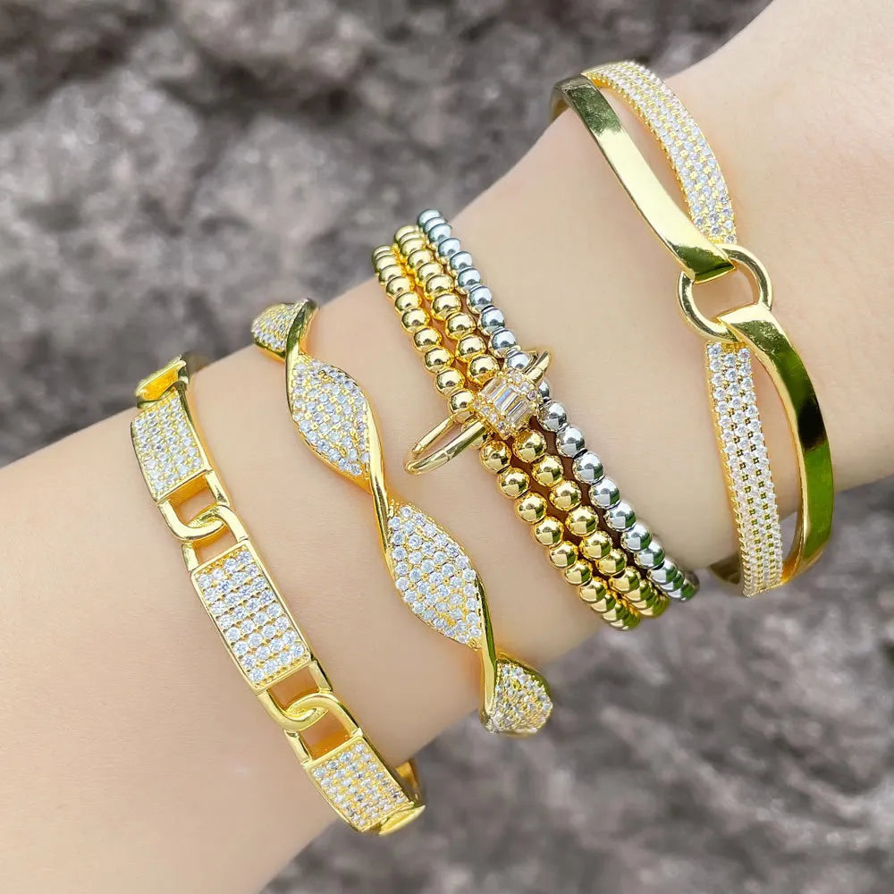 Zircon Bracelets Dainty Aesthetic