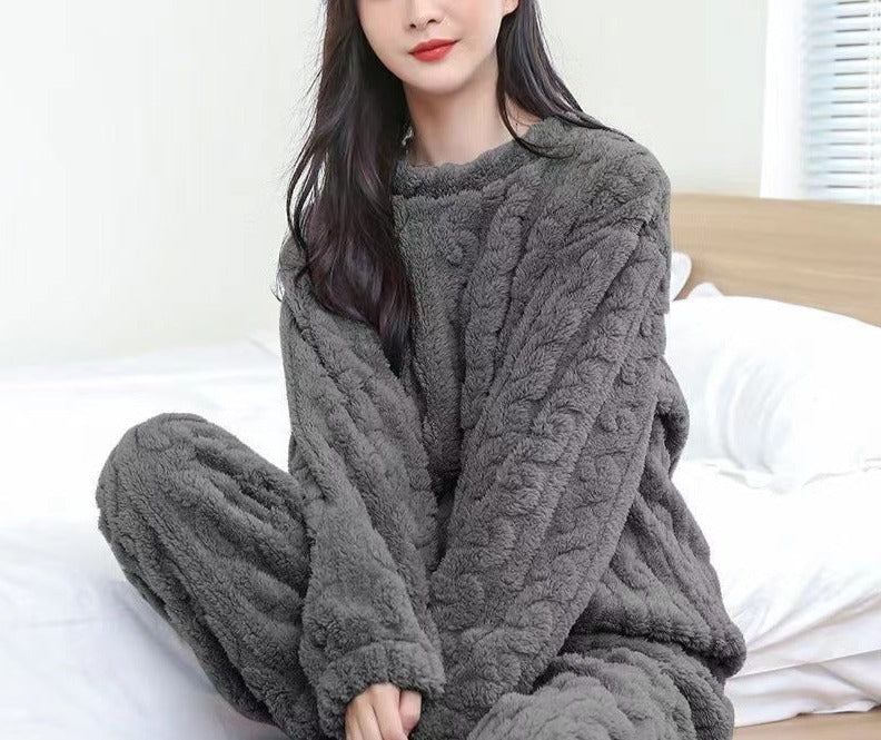 Chic Boutique™ - KNIT FLEECE LOUNGE WIDE (2-Piece)