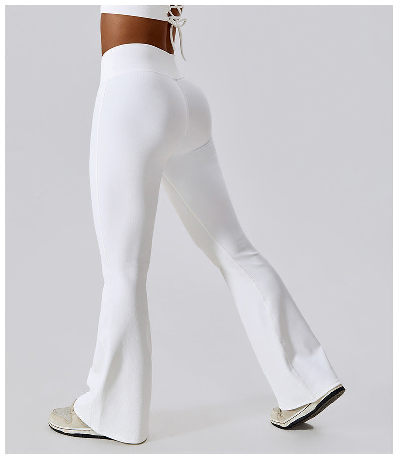 Chic Boutique - V-Shape Flare Leggings