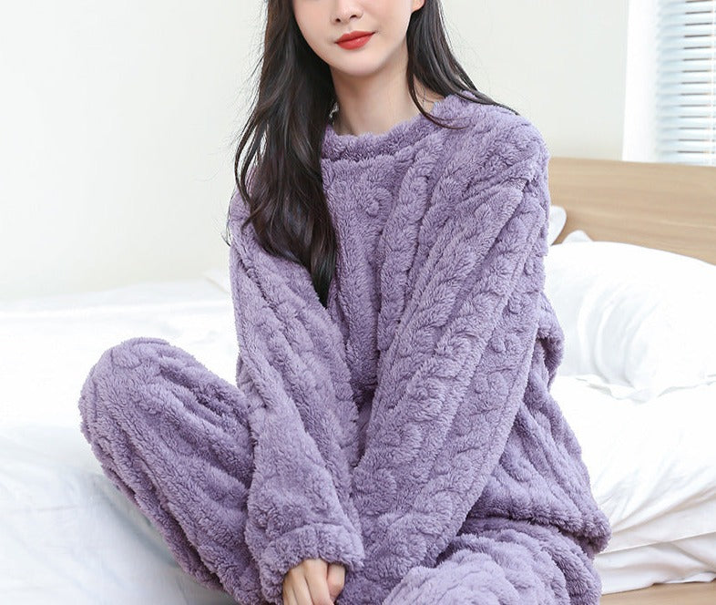 Chic Boutique™ - KNIT FLEECE LOUNGE WIDE (2-Piece)